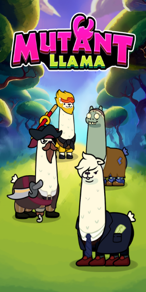 Mutant Llama: IDLE Breed Games Captura de pantalla 1