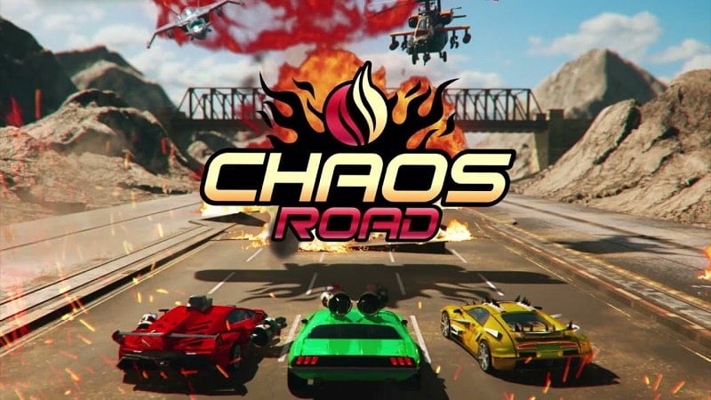 Chaos Road: Combat Car Racing Screenshot 0