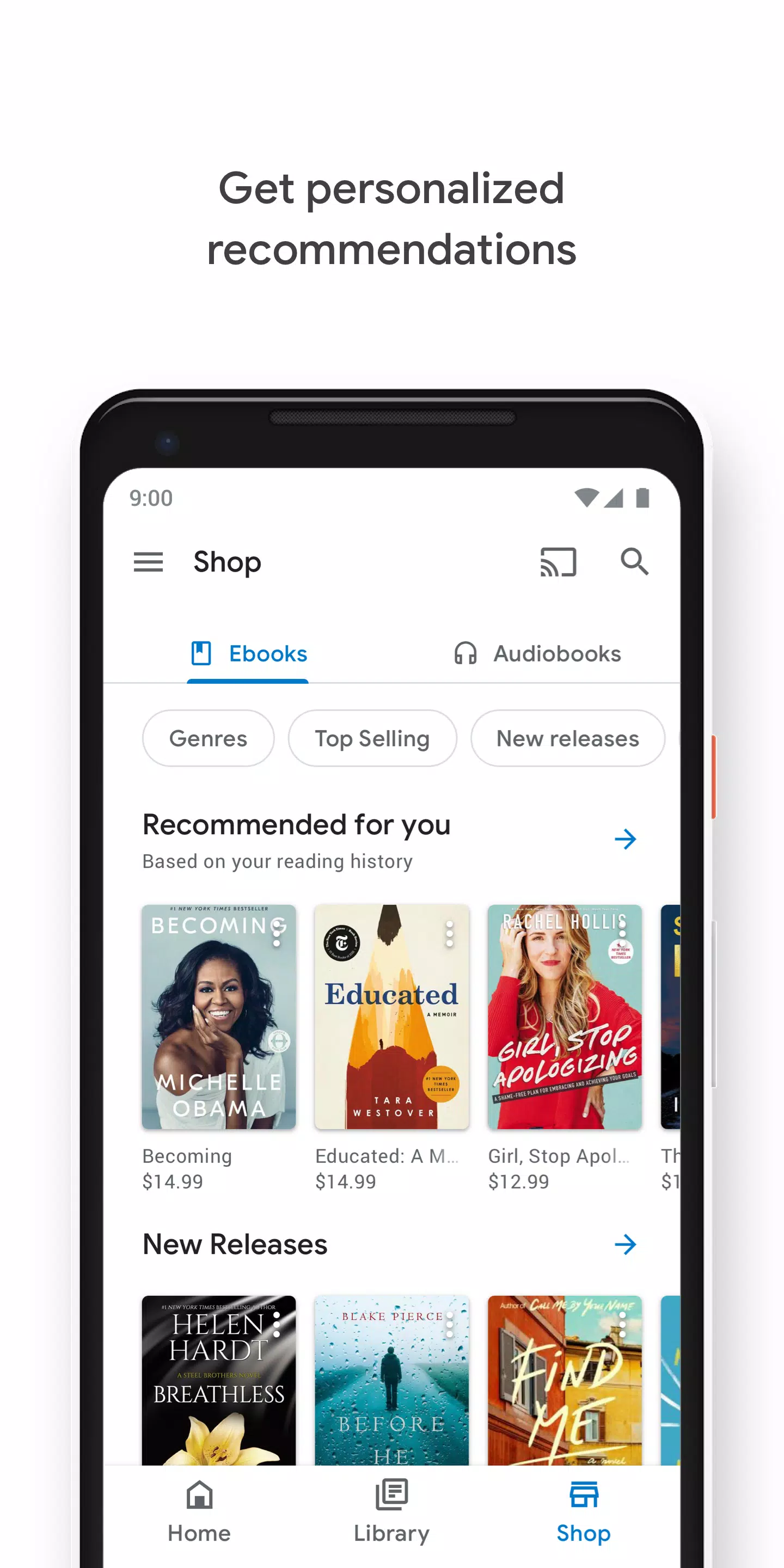 Google Play ブックス: 漫画・電子書籍・ラノベ スクリーンショット 0
