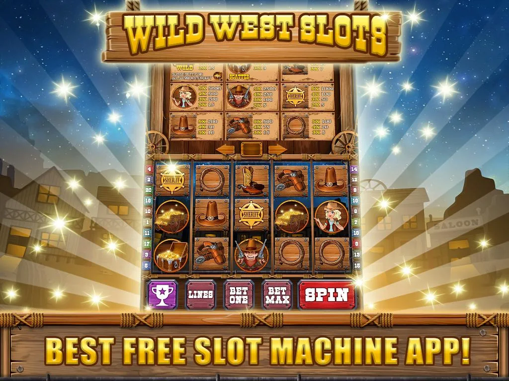 Wild West Slots Bonanza應用截圖第0張