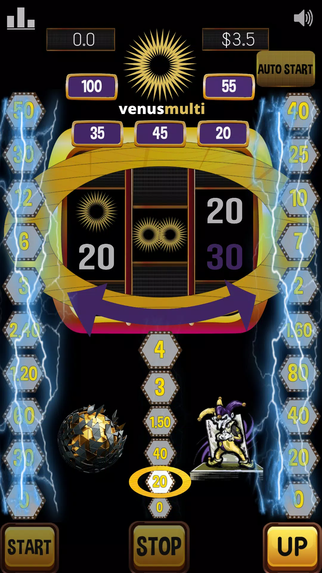 Venus multi slot machine – sun應用截圖第2張