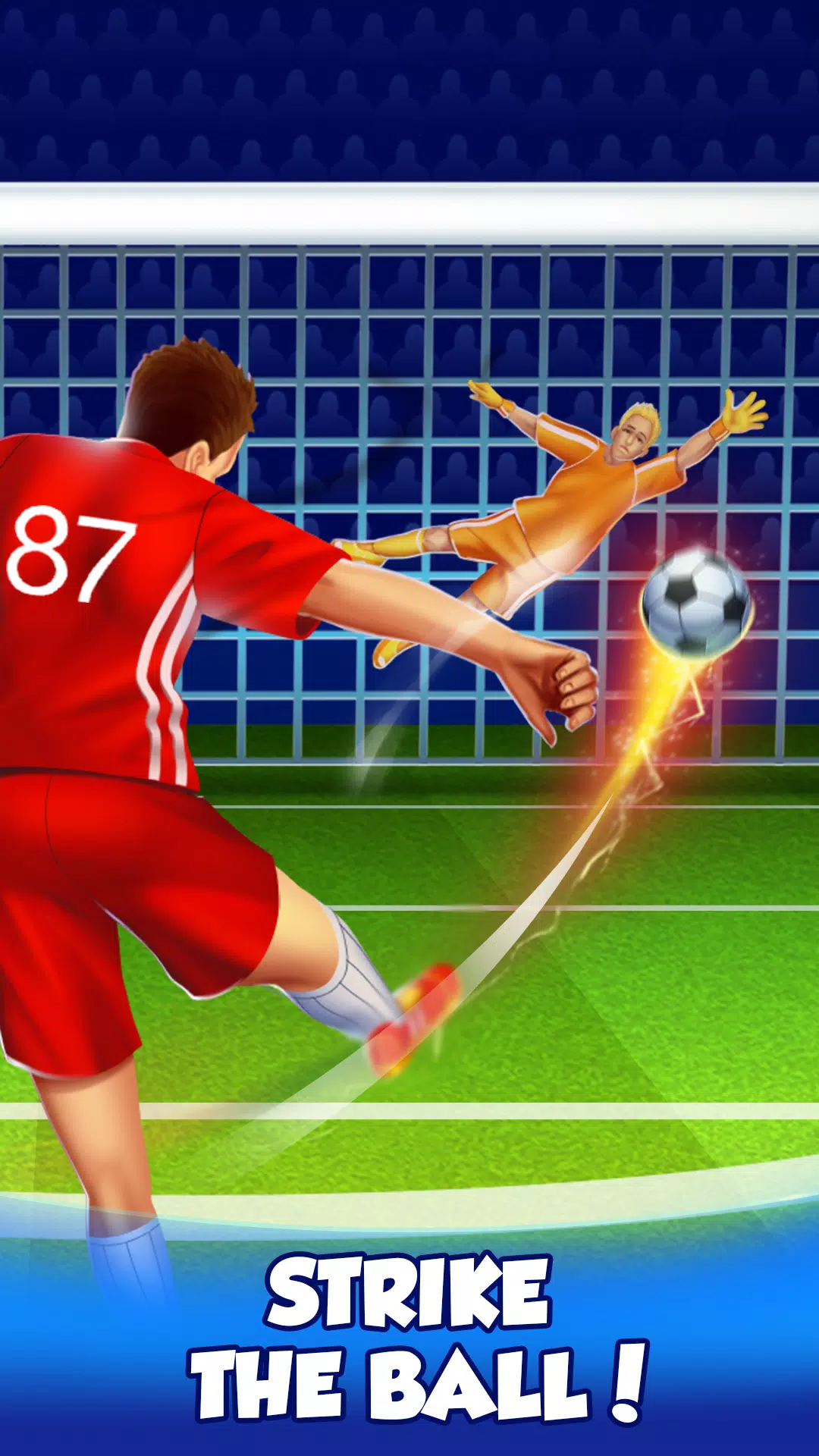 Flick Football : Soccer Game Capture d'écran 1
