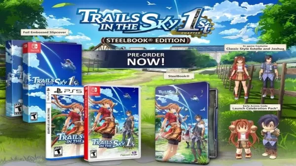 Trails in the Sky First Chapter Steelbook Edition