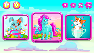 Kids puzzles for girls應用截圖第2張