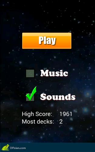 21 Solitaire Game Capture d'écran 3