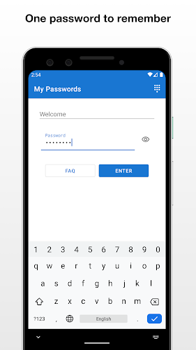 My Passwords Manager Mod Tangkapan skrin 0