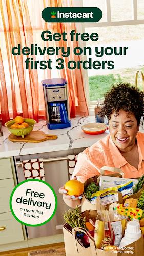 Schermata Instacart: Food delivery today 0