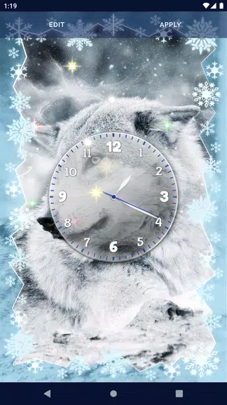 Night Wolf Live Wallpaper Zrzut ekranu 2