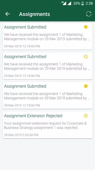MANCOSA Student Comms 스크린샷 3