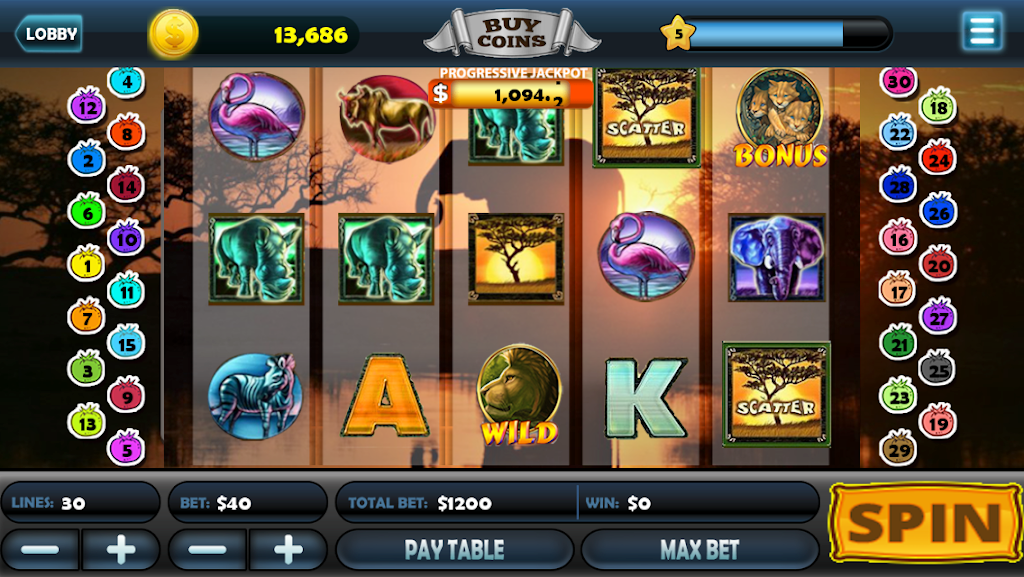 Rich Vegas VIP Slots Casino Tangkapan skrin 0