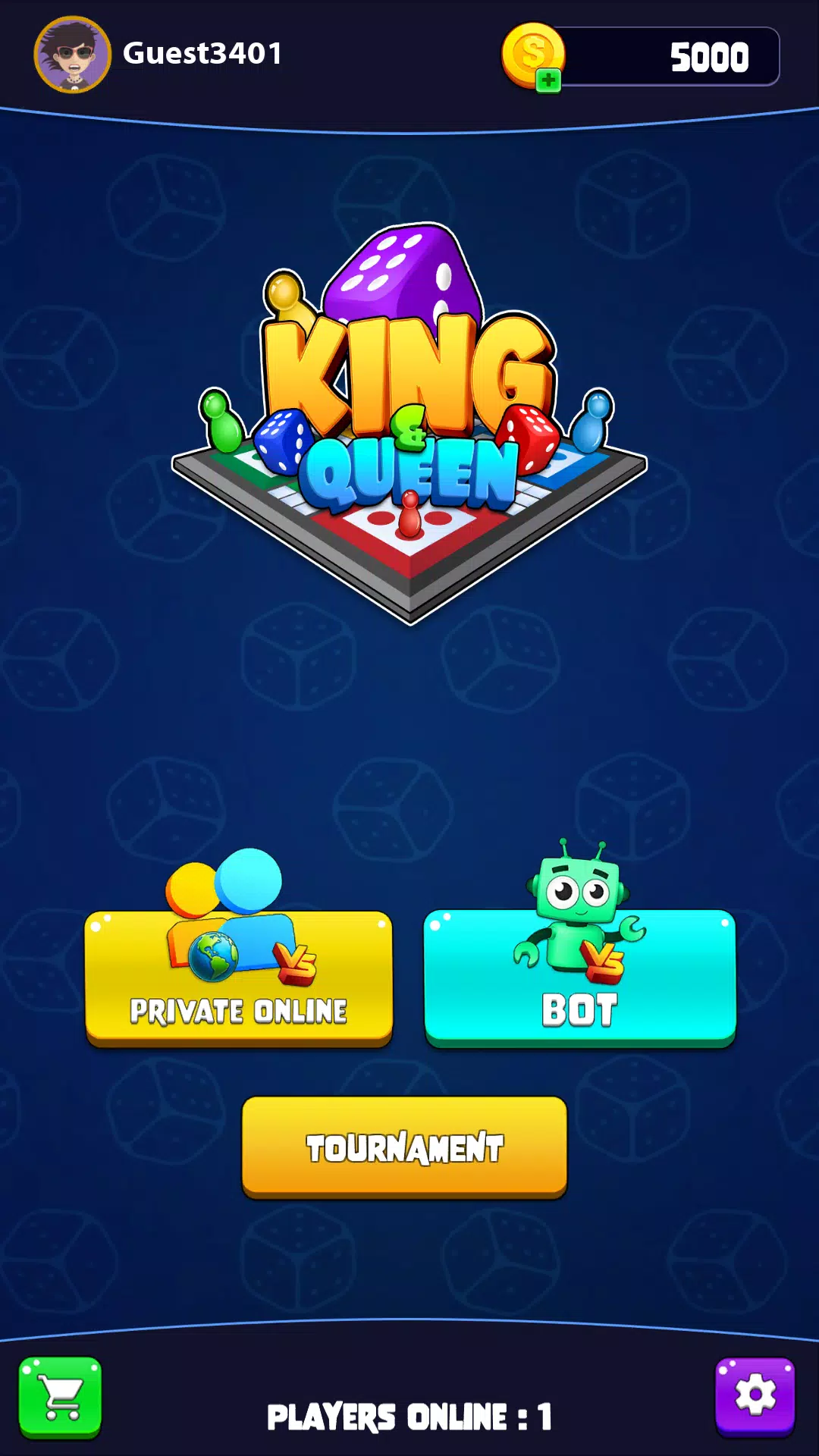 King and Queen - Ludo應用截圖第1張