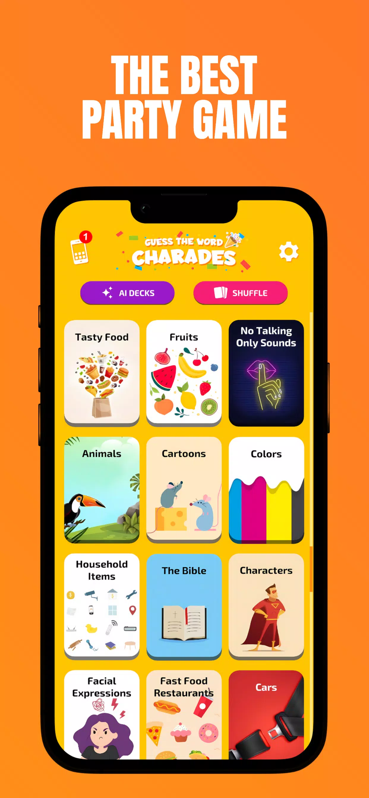 Charades應用截圖第0張