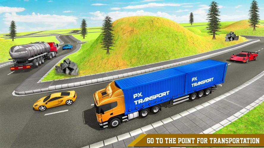 Cargo Transport Truck Driving應用截圖第1張