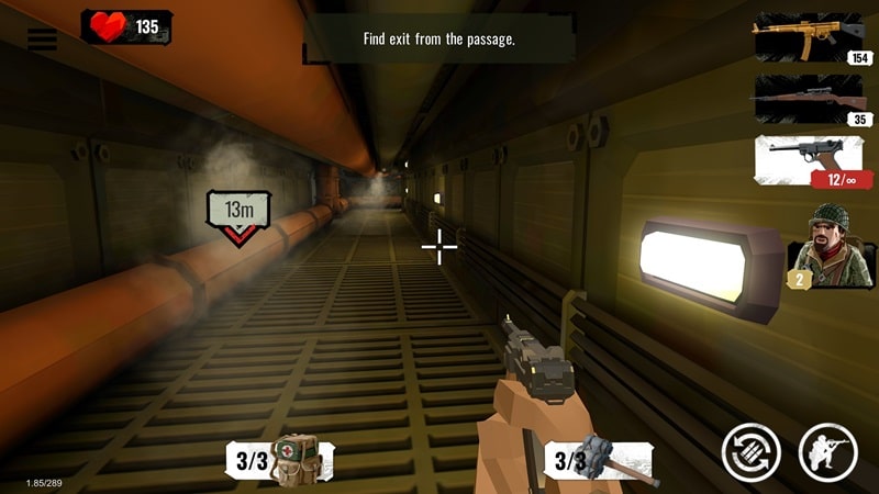 World War Polygon: Jeu de tir Capture d'écran 1