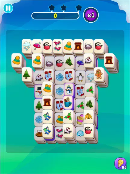 Mahjong Seasons - Solitaire Captura de tela 1