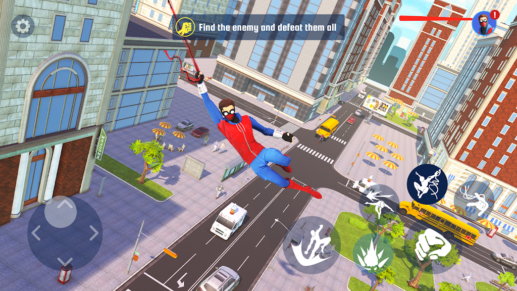 Spider Fighting: Hero Game Tangkapan skrin 3