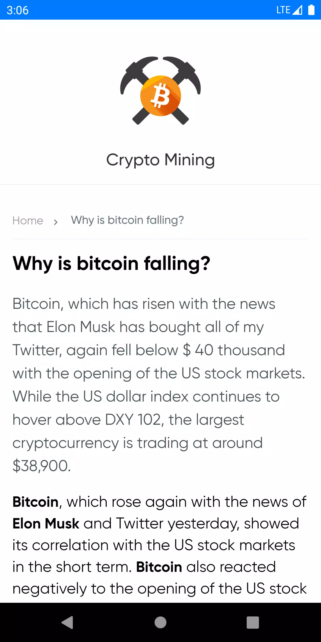 Crypto Mining स्क्रीनशॉट 1