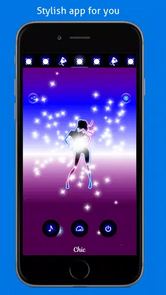 Disco Light: Flashlight with S ဖန်သားပြင်ဓာတ်ပုံ 1