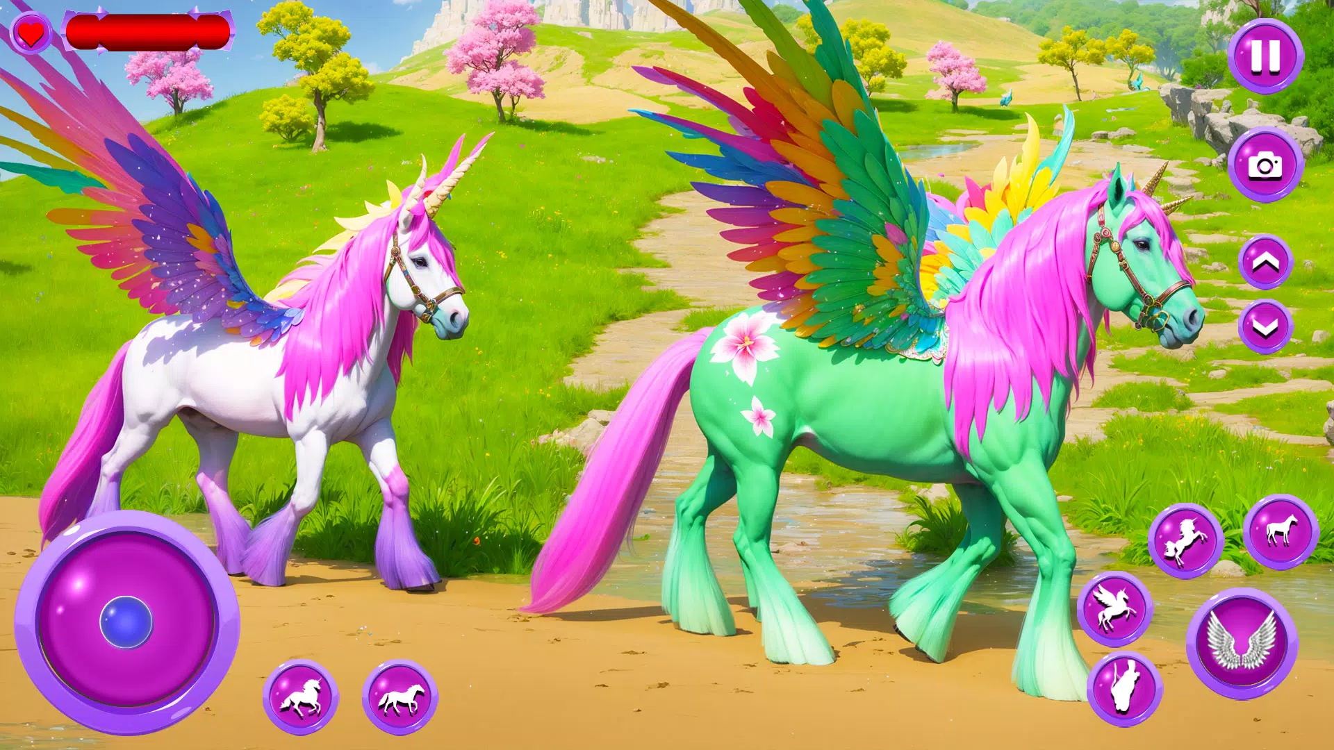 My Unicorn Flying Horse Care Tangkapan skrin 1