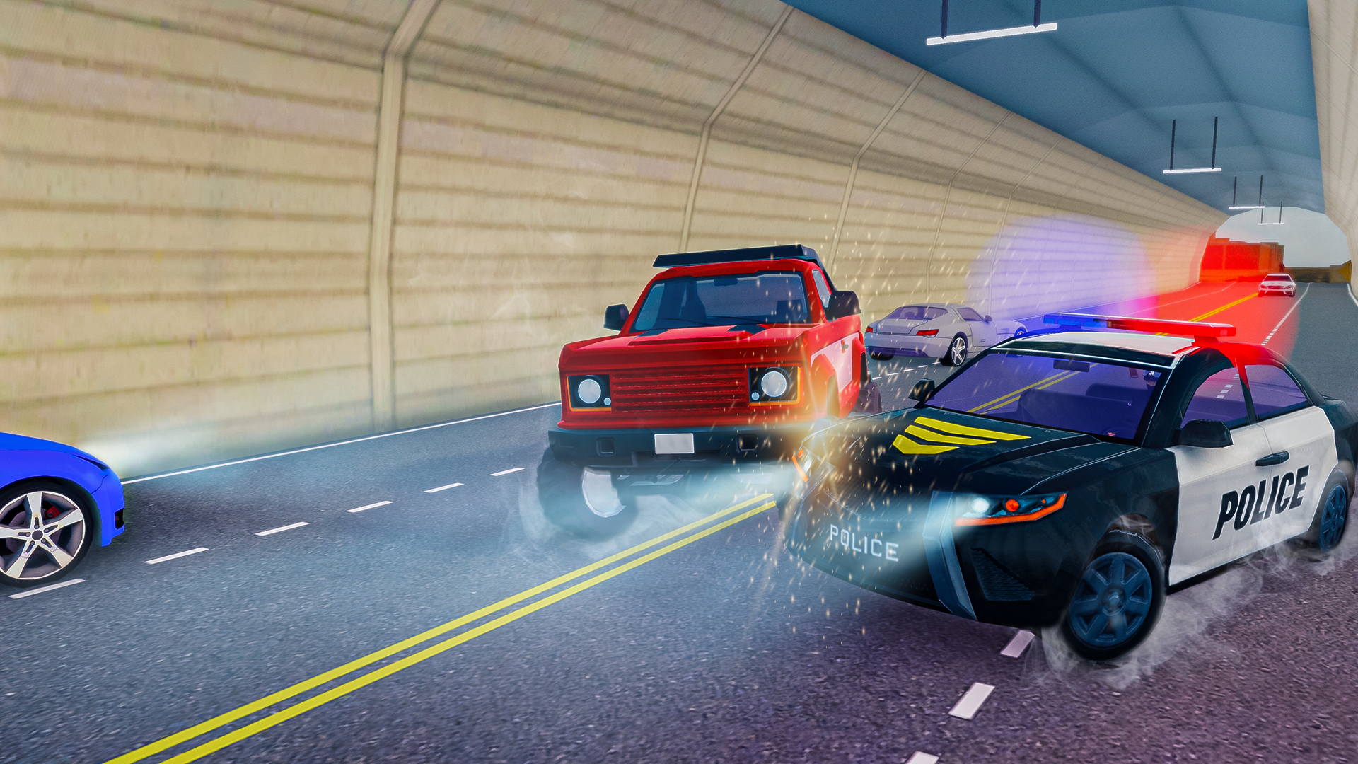 Police car chase games 2023應用截圖第1張