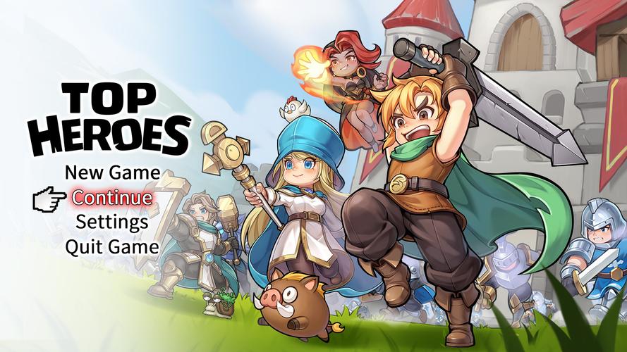 Top Heroes: Kingdom Saga Screenshot 1