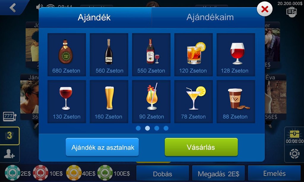 Schermata Póker Magyarország 3
