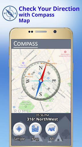Schermata GPS Live Map Navigation - Smart Traveler 3