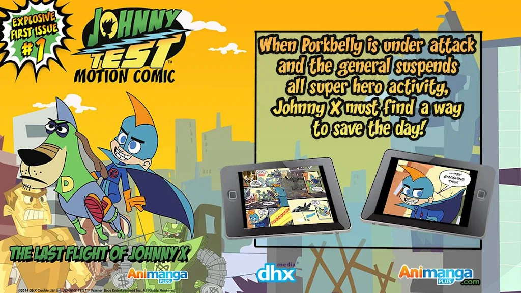 Johnny Test: Johnny X स्क्रीनशॉट 0