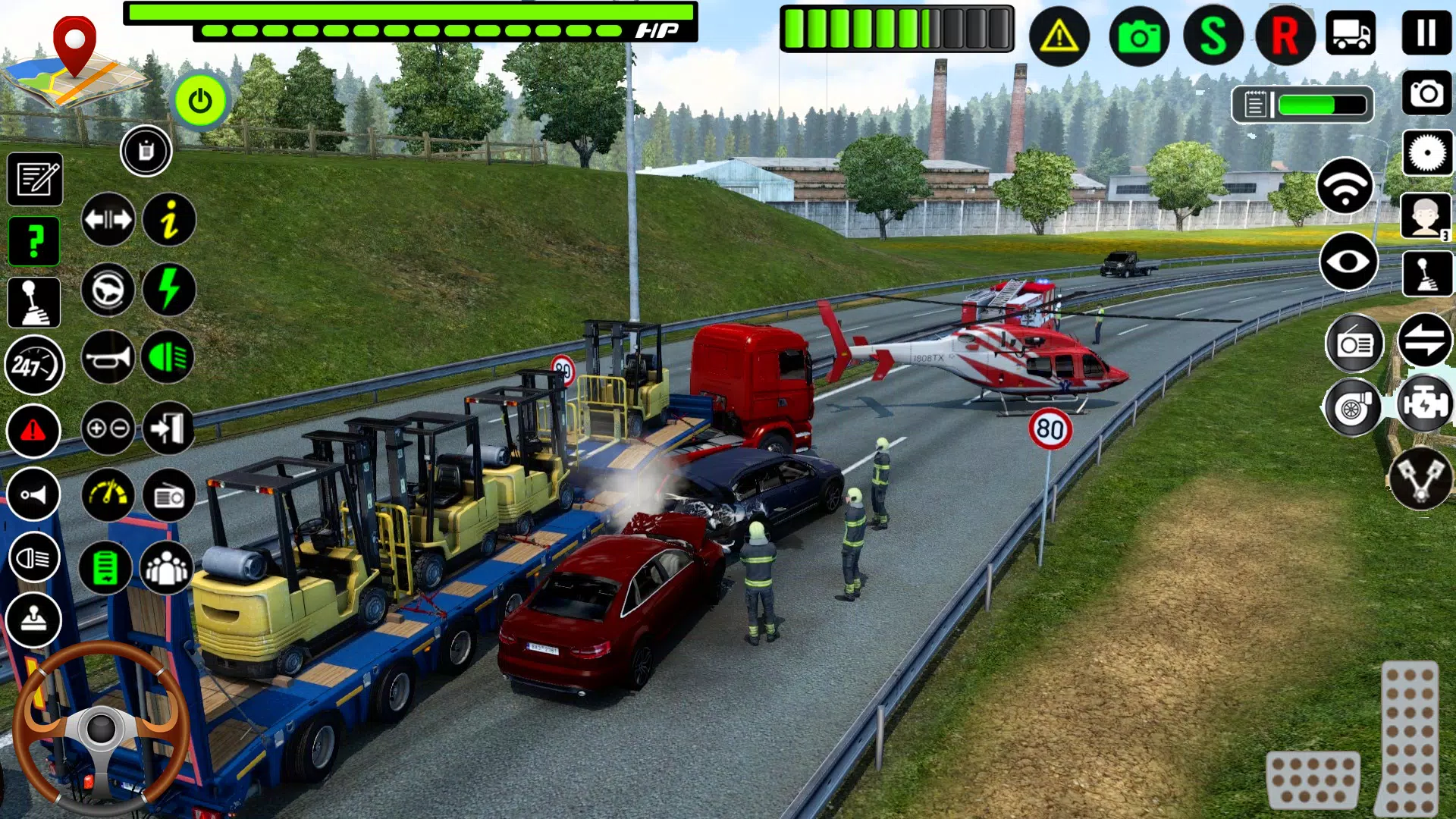 Cargo Truck Games Truck Sim 3D Schermafbeelding 1