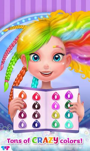 Crazy Hair Salon-Girl Makeover Zrzut ekranu 3
