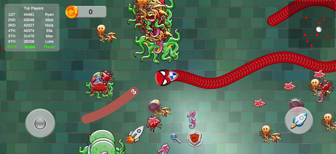 Snake Zone.io Slither Worm應用截圖第3張