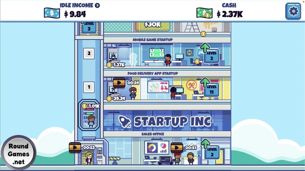 Idle Startup Tycoon應用截圖第0張
