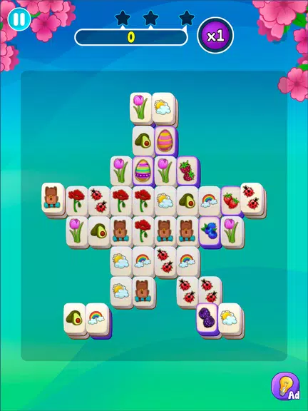 Mahjong Seasons - Solitaire Captura de tela 0
