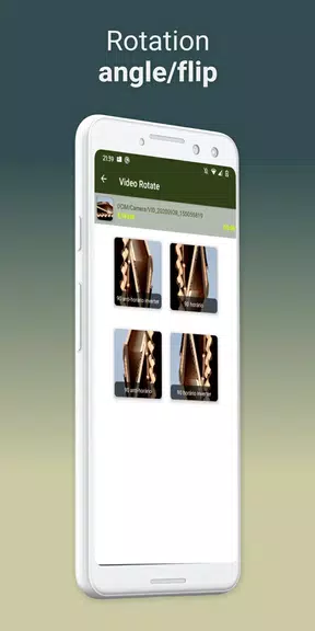 Video Rotate Tool ဖန်သားပြင်ဓာတ်ပုံ 1