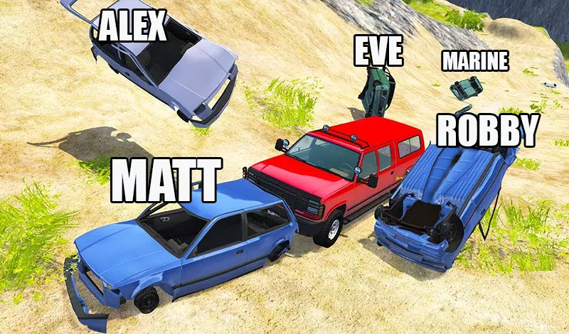 Real Car Collision Simulator Tangkapan skrin 0