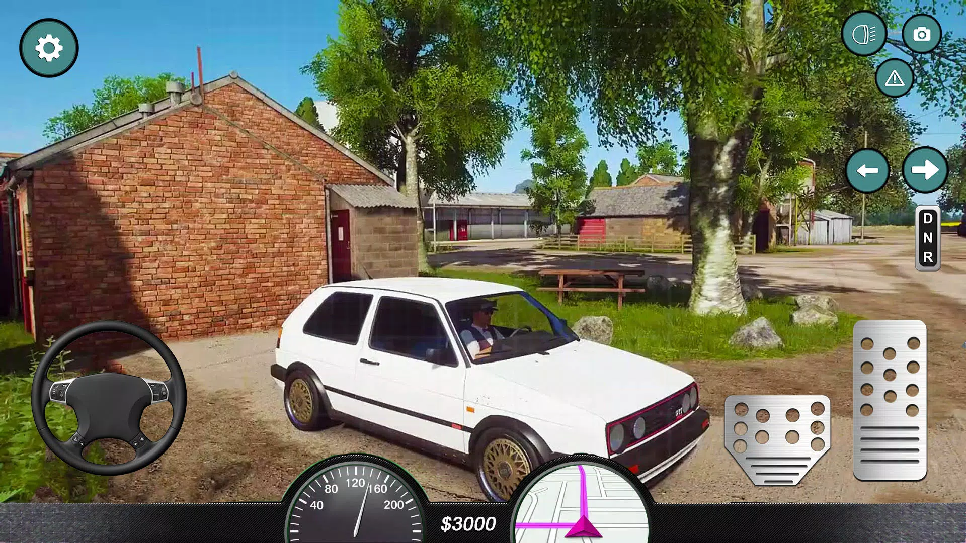 Euro Car Simulator Driving 2 스크린샷 1