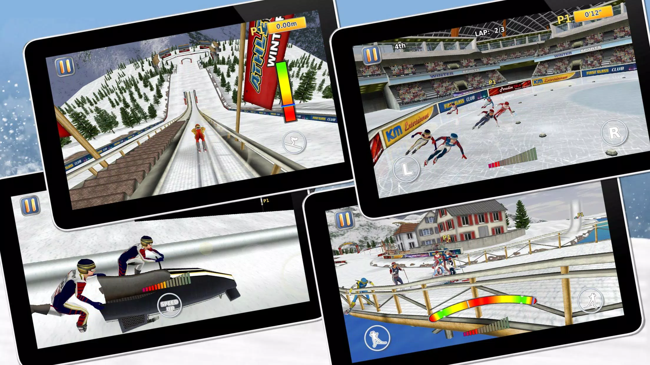 Athletics 2: Winter Sports Скриншот 1