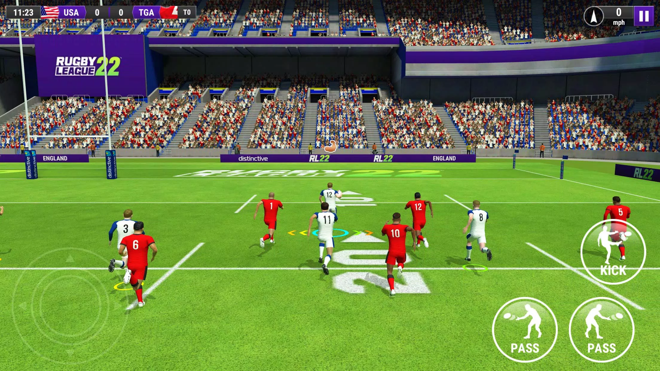 Rugby League 22 Zrzut ekranu 0
