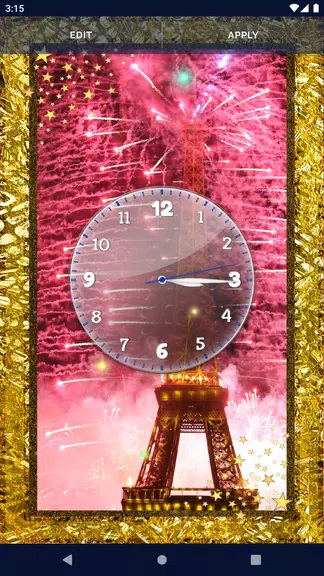 Night Sky Live Wallpaper Tangkapan skrin 2