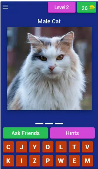 Animal Name: Male, Female, & Young (Animal Game) Captura de pantalla 1
