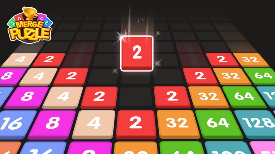 Merge Block - number games স্ক্রিনশট 0