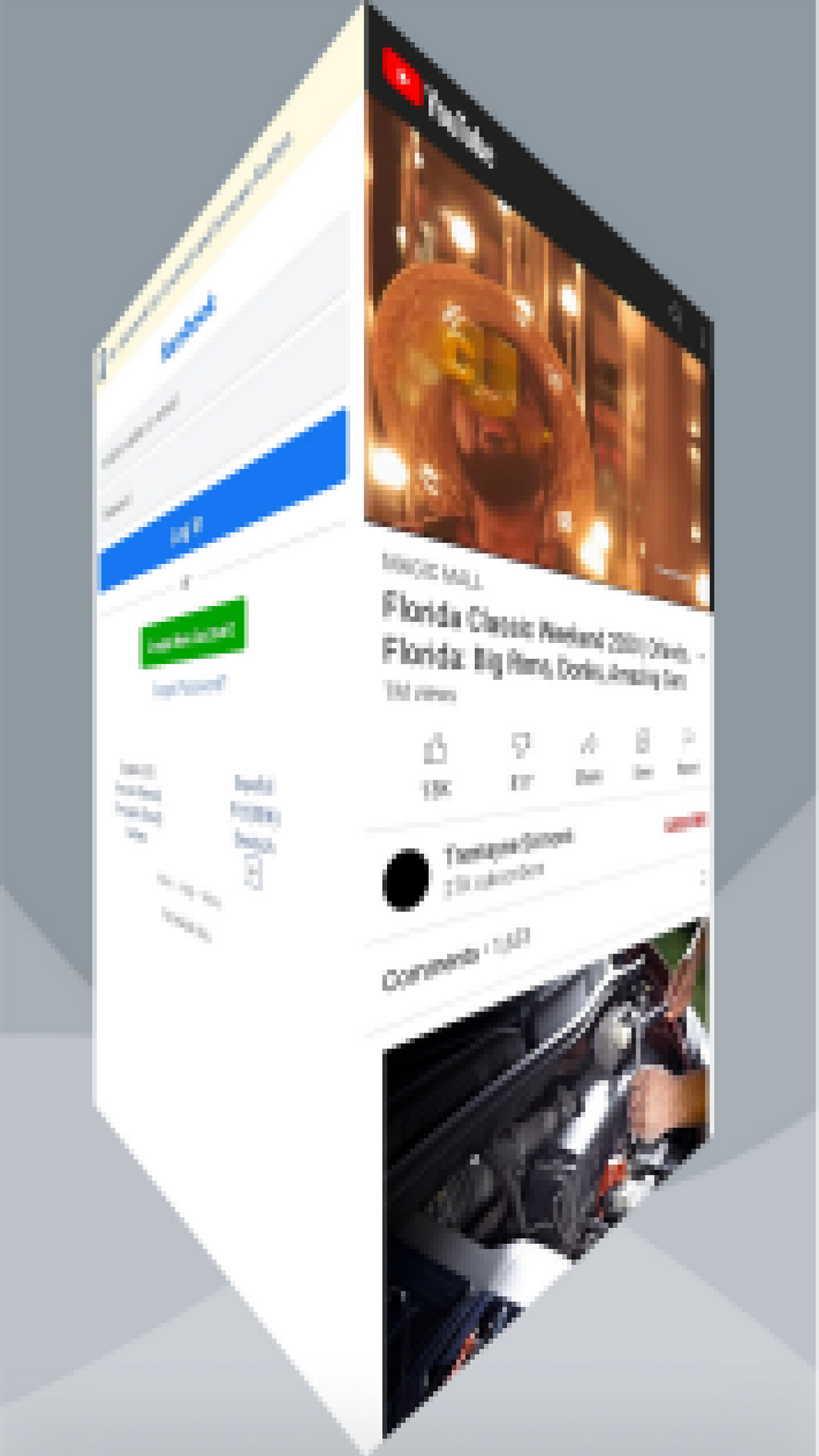 Social Networks 3D Media Cube スクリーンショット 3