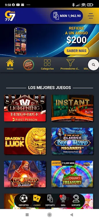 Gana777 Apuestas y Casino應用截圖第3張