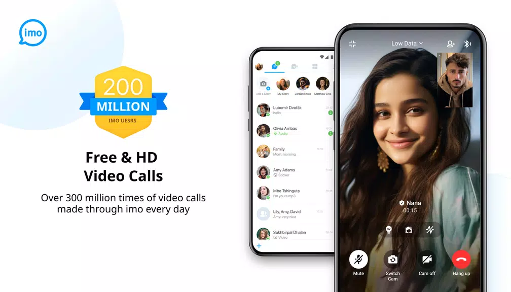 Schermata imo Lite -video calls and chat 0