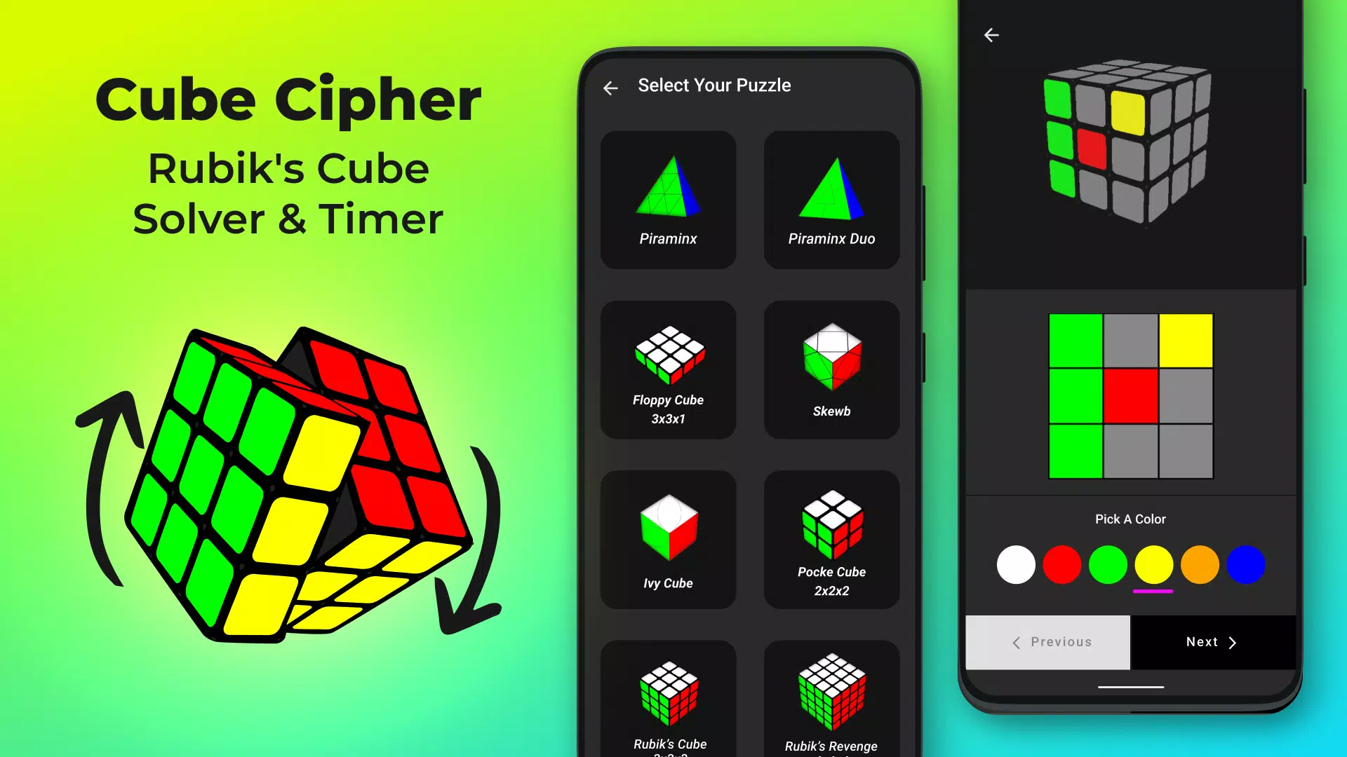 Cube Cipher - Solucione Cubos Captura de tela 0