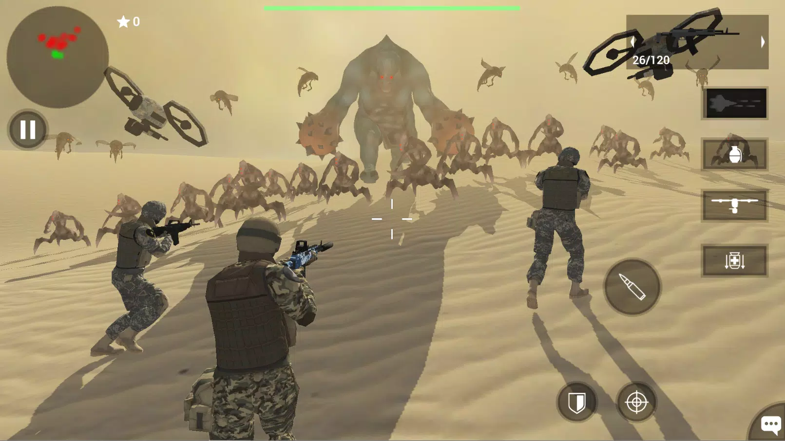 Planet Protect Squad PvP & PvE ภาพหน้าจอ 0