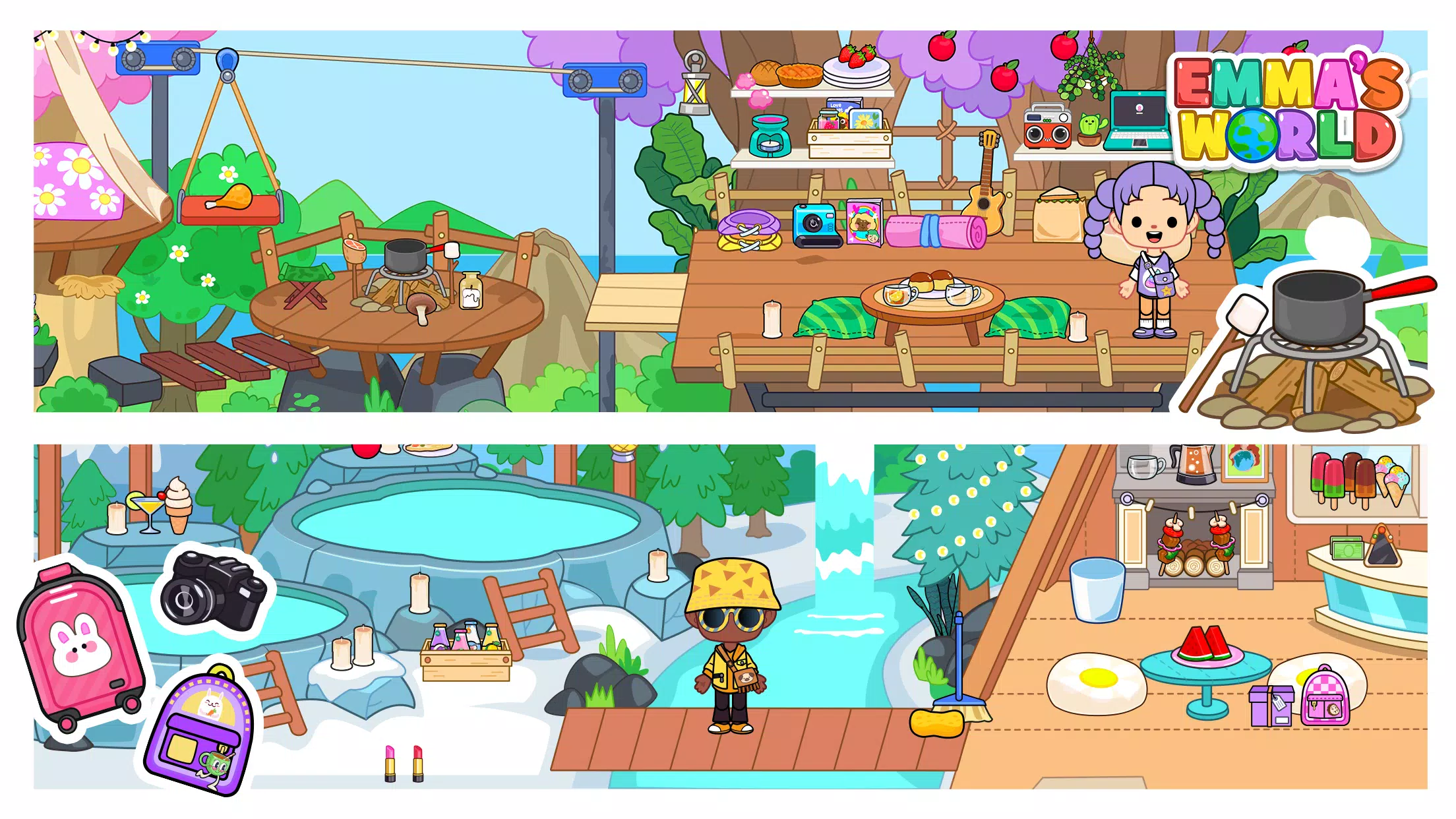 Emma's World - Town & Family Capture d'écran 3