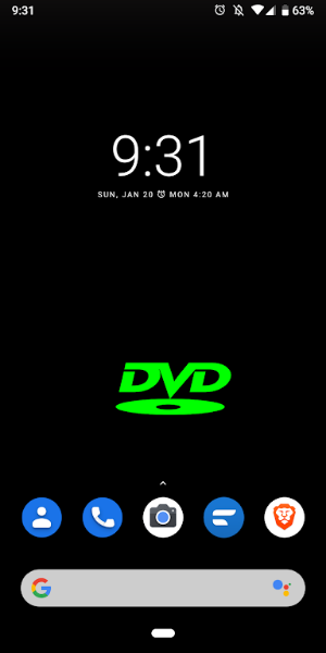 Bouncing DVD Screensaver Live Tangkapan skrin 0