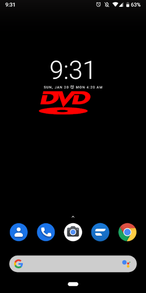 Bouncing DVD Screensaver Live Tangkapan skrin 2