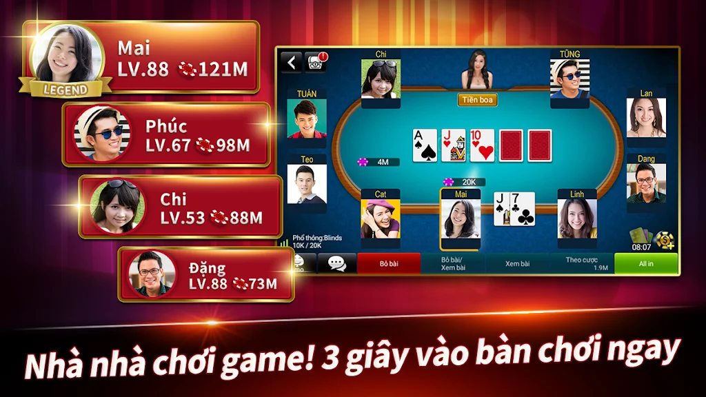 Đấu Trường Poker 스크린샷 1